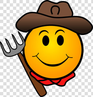 Farmer Smiley Svg Clip Arts   Farmer Smiley Face  HD Png Download