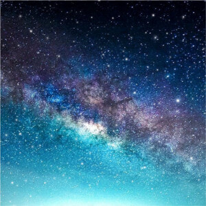  galaxy  tumblr  lights  star  universe  blue   Milky Way  HD Png Download