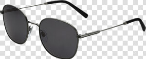 Ray Ban Round Metal Black Sunglasses  HD Png Download