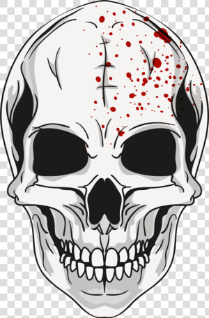 Calavera Skull Clip Art   Transparent Background Skull Png  Png Download