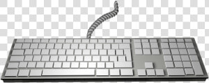 Keyboard   Old Keyboard With Trackball  HD Png Download