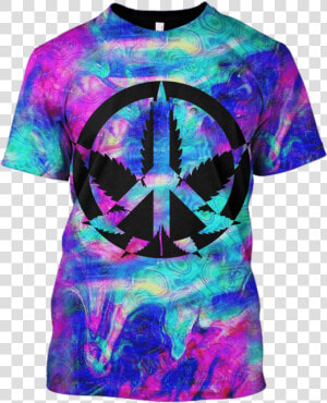 Gearhuman 3d Cannabis Leaf Symbol Tshirt   Active Shirt  HD Png Download