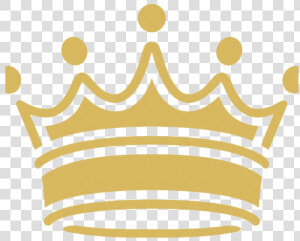 Golden Princess Crown Transparent Png   Vector Crown Png Transparent  Png Download