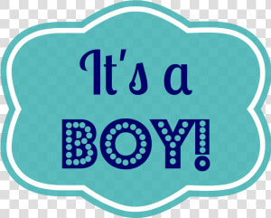 Congratulations Its A Boy Gallery Collection   Circle  HD Png Download