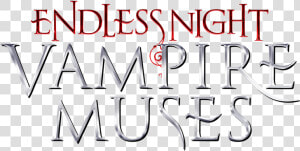 Endless Night Vampire Muses Logo   Resort Quest  HD Png Download