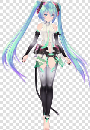 Mmd Tda Miku Append  HD Png Download