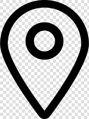 Location Empty   Location Icon Vector  HD Png Download