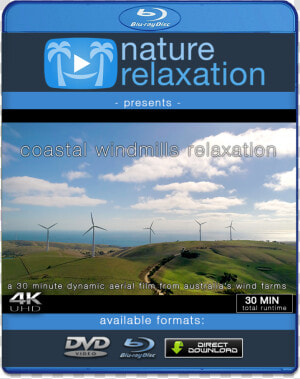 Coastal Windmills Relaxation  HD Png Download