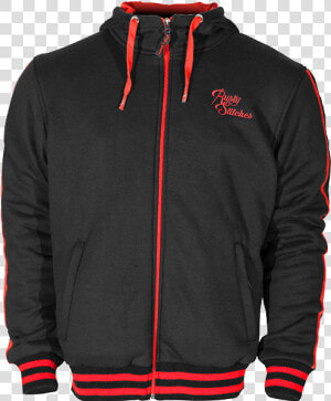 George Black red Front   Rusty Stitches Hoodie Red  HD Png Download