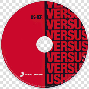 Usher Versus Cd Disc Image Clipart   Png Download   Usher Versus Album Cover  Transparent Png