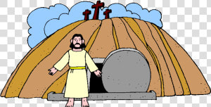 Pin Jesus Resurrection Clipart   Easter Clip Art Jesus  HD Png Download