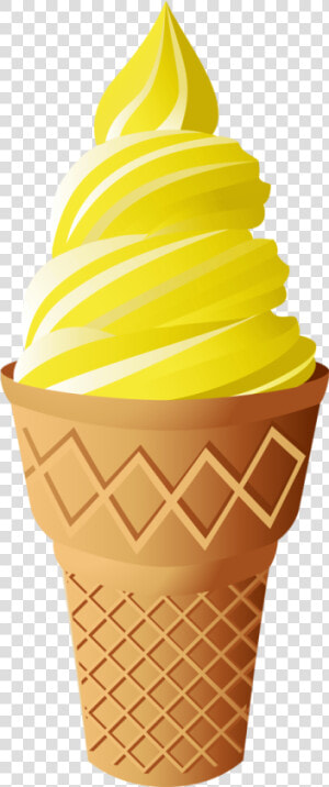 Ice Cream Clipart Yellow Imgenes   Vanilla Ice Cream Png  Transparent Png