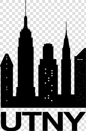 Transparent Manhattan Skyline Clipart   Flatiron Building Silhouette  HD Png Download