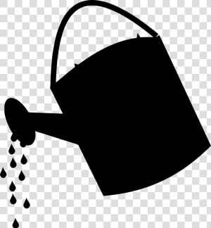 Transparent Watering Can Png   Watering Can Png Silhouette  Png Download