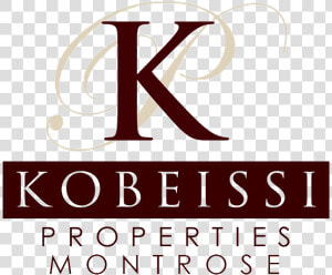 Kobeissi Properties Montrose   Calligraphy  HD Png Download