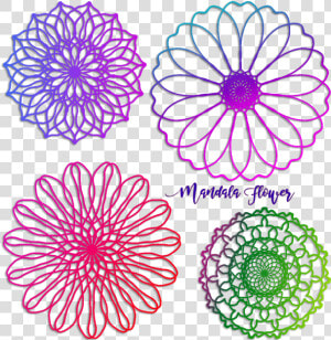 Mandala Flor Pack Mandala Flor Pack Arco Iris Colorido   Mandalas Arcoiris Png  Transparent Png