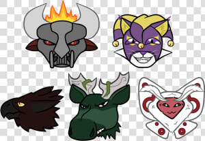 Pokemon Shuffle Heads   Fakemon Heads  HD Png Download