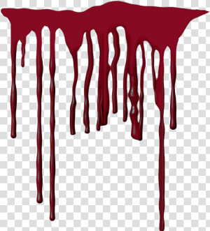 Realistic Blood Drip Png  Transparent Png