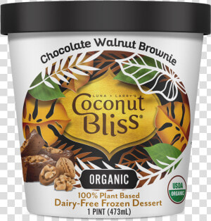 Coconut Bliss Vegan Ice Cream   Coconut Bliss Ice Cream Chocolate  HD Png Download