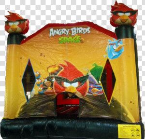 Space Angry Birds Moonbounce   Inflatable  HD Png Download