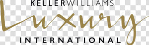 Luxury Homes Division   Kw Luxury Logo Png  Transparent Png