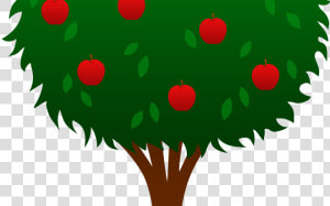 19 Green Apple Tree Vector Huge Freebie Download For   Lemon Tree Drawing Easy  HD Png Download