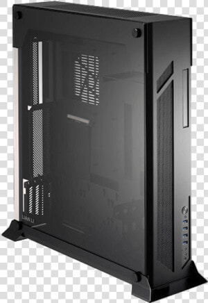 O Series Pc o7sx Tempered Glass  No Psu  Atx  Black    Micro Atx Tempered Glass  HD Png Download