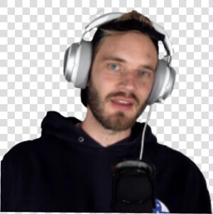  pewdiepie  pewds  freetoedit   Headphones  HD Png Download