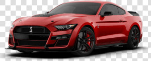 2020 Ford Mustang Shelby Gt500 Rapid Red   2020 Ford Mustang Shelby Gt500 Black  HD Png Download