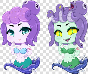 Cuphead Cala Maria By Kittycatvaati   Cuphead And Mugman Cala Maria  HD Png Download