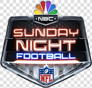 Sunday Night Football Snf Logo   Nbc Sunday Night Football  HD Png Download