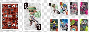 Splatoon Trump 02  fashion  Playing Card Set   Splatoon Playing Cards  HD Png Download