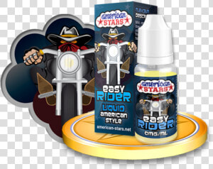 American Stars Easy Rider Likit 30ml   American Stars E Liquid  HD Png Download