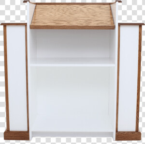 Colonial Style Wooden Pulpit   Shelf  HD Png Download