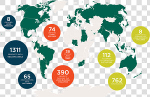 Transparent Unnamed   World Population Percentage Map  HD Png Download