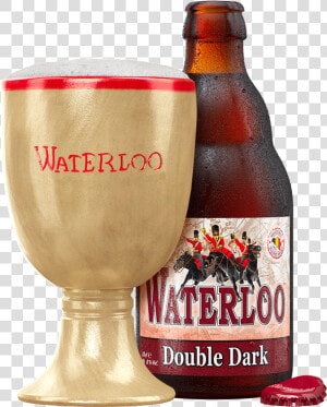 Waterloo Double Dark 33cl Chalice Web   Waterloo Triple Blond  HD Png Download