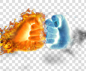  amazing  creation  hands  fire  water  taylor Fotoshop   Water And Fire Hand  HD Png Download