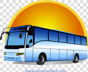 Traveling Clipart Charter Bus   Tour Bus Clipart Png  Transparent Png