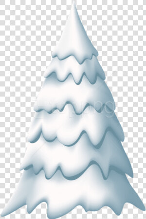 Transparent Snowy Christmas Tree Clipart   Christmas Tree  HD Png Download