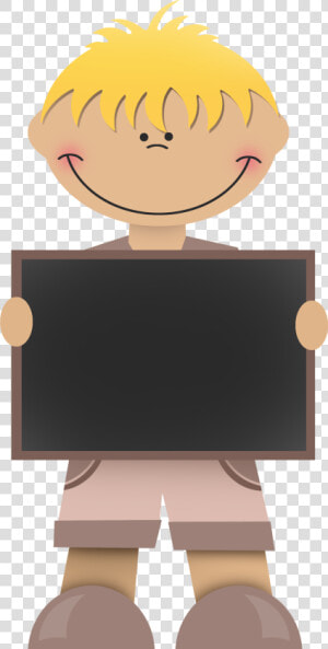 School Clipart Whiteboard   Girl With Slate Clipart  HD Png Download