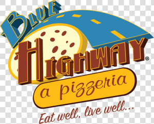 Blue Highway Pizza Logo Gainesville  HD Png Download