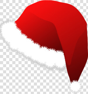 Santa Claus Hat Clipart  Vector Clip Art Online  Royalty   Clip Art Transparent Background Santa Hat  HD Png Download