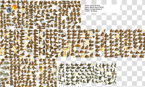 Clip Art Sprite Sheets Erkal Jonathandedecker   Metal Slug Sprites Png  Transparent Png