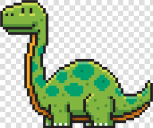 Jupiter Wordpress Child Theme   Pixel Art Dinosaure  HD Png Download