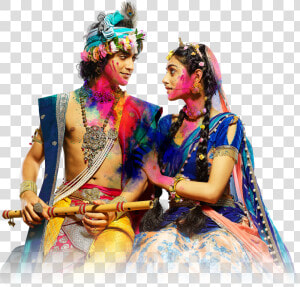 Transparent Krishna Png   Radha Krishna Star Bharat  Png Download