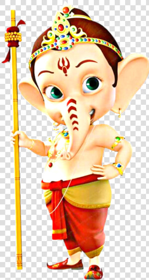 Freetoedit Cartoon Ganesha Ganesh   Bal Ganesh Png  Transparent Png