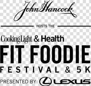 John Hancock Hosts The Cooking Light  amp  Health Fit Foodie   John Hancock Insurance  HD Png Download