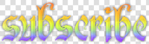 Rainbow Subscribe Free To Use Quq By Thetoxicdoctor   Subscribe Png Rainbow  Transparent Png