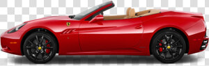 Convertible Ferrari Png Image   Ferrari Side View Png  Transparent Png