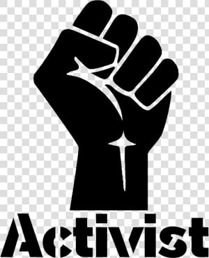 T Shirt Black Power Revolution Raised Fist  HD Png Download